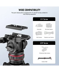 Neewer LL37 Camera Tripod with 22lb