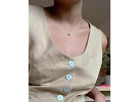seree Beetle - Green bead jade necklace