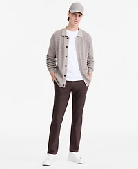 Alfani Men's Pretwist Button-Down Raglan Cardigan, Macy's Exclusive