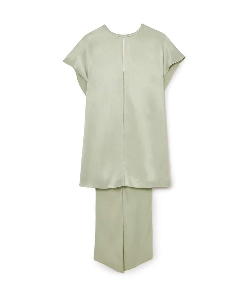 Reiss Women's Alice Satin Cape-Detail Mini Dress