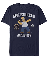 Fifth Sun Men's The Simpsons Throw A Homer T-Shirt