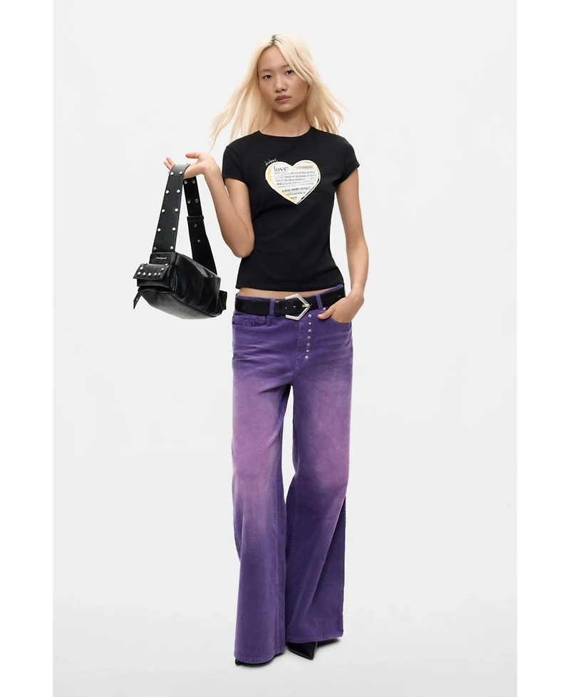 Desigual Women's Printed knit t-shirt
