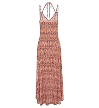 Lascana Women's Printed Halterneck Maxi Dress