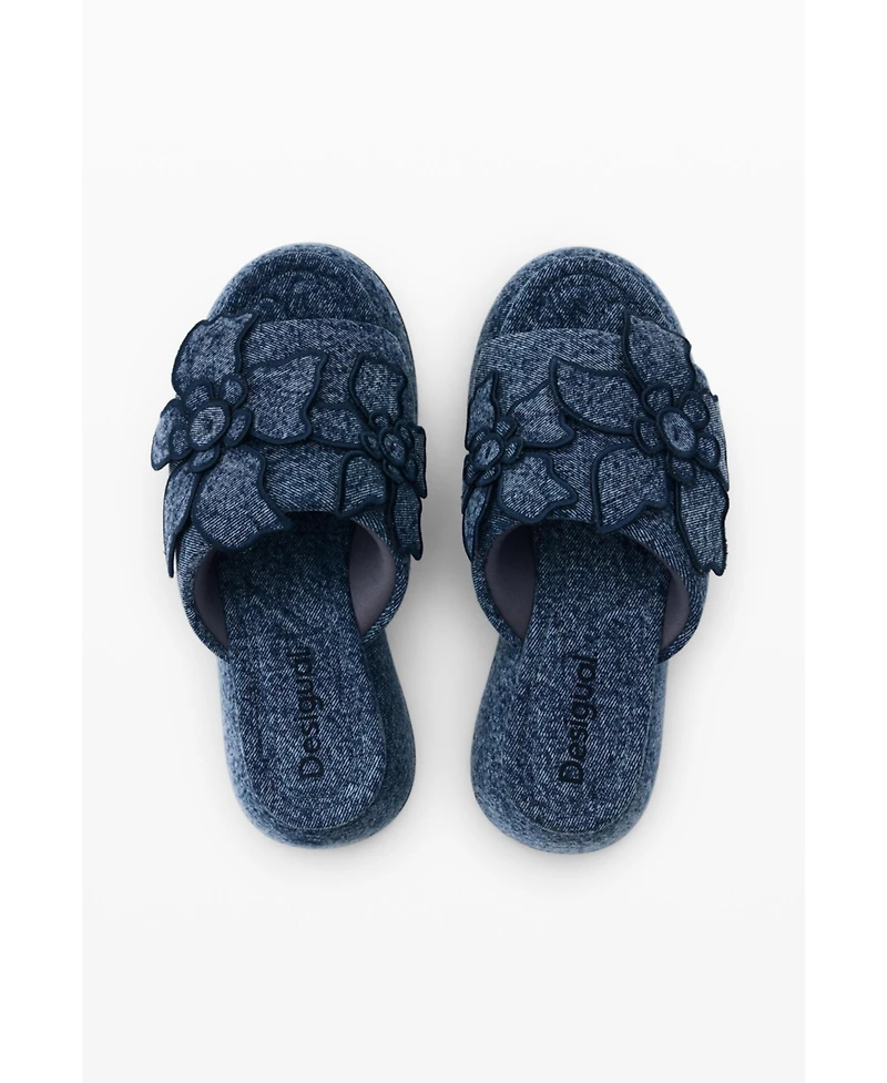 Desigual Women's Platform Denim Sandal