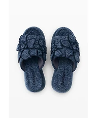 Desigual Women's Platform Denim Sandal