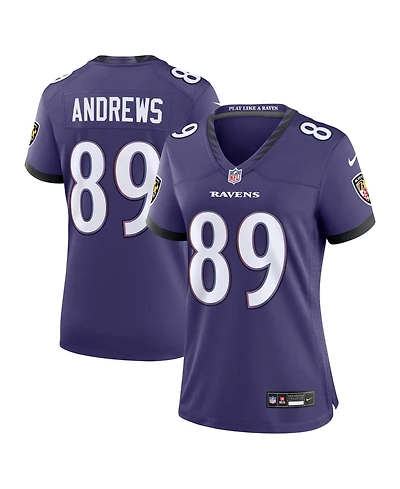 Nike Women's Mark Andrews Purple Baltimore Ravens Team Game Jersey