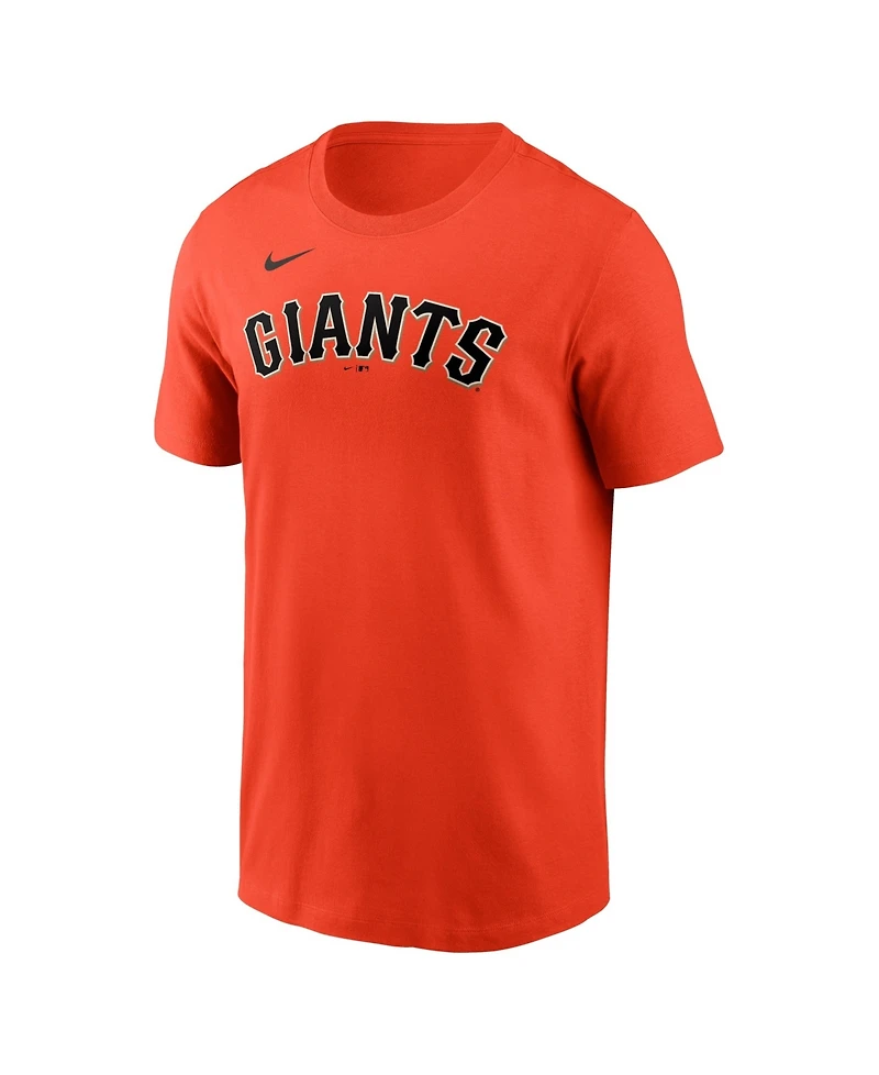 Nike Men's Jung Hoo Lee Orange San Francisco Giants Name & Number T-Shirt