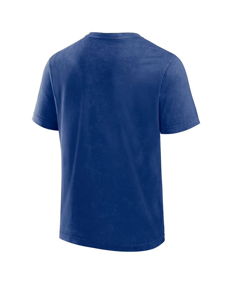 Darius Rucker Collection By Fanatics Men's Royal New York Mets Washed Henley T-Shirt