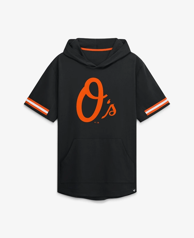 Fanatics Men's Black Baltimore Orioles Optimal Play Hooded T-Shirt