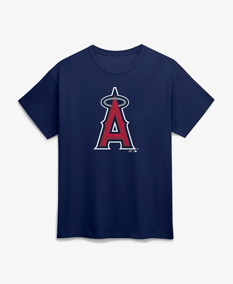 Logo Athletic Men's Navy Los Angeles Angels T-Shirt