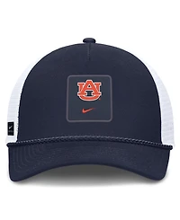 Nike Men's and Women's Navy Auburn Tigers 2026 On-Field Gameday Rope Trucker Adjustable Hat