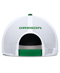 Nike Men's and Women's Green Oregon Ducks 2026 On-Field Gameday Rope Trucker Adjustable Hat