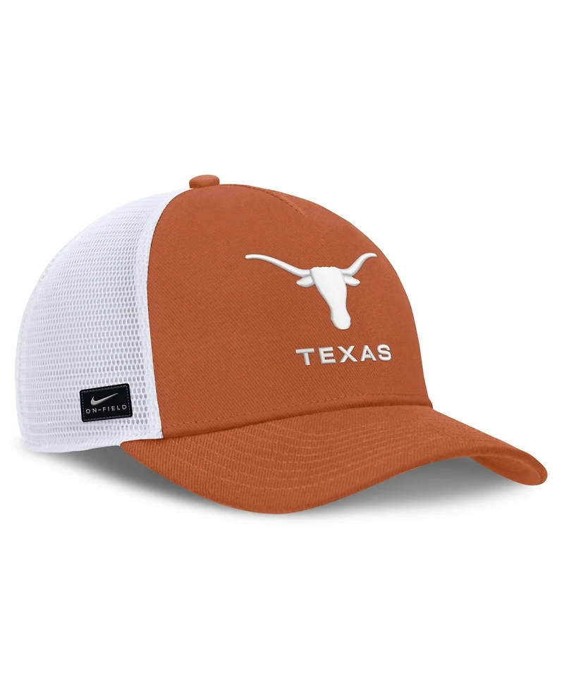 Nike Men's and Women's Texas Orange Texas Longhorns 2026 On-Field Gameday Trucker Hat