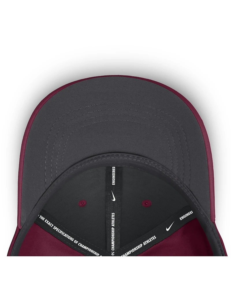 Nike Men's Garnet Florida State Seminoles Gameday Aerobill Swooshflex Dri-fit Hat