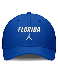 Jordan Men's Royal Florida Gators Rise On-Field Swoosh Flex Dri-fit Hat