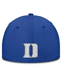 Nike Men's Royal Duke Blue Devils Rise On-Field Swoosh Flex Dri-fit Hat