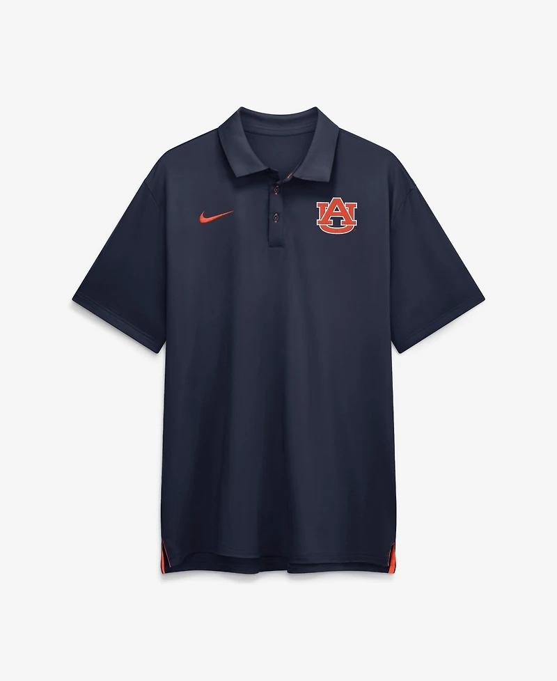 Nike Men's Navy Auburn Tigers 2026 Sideline Tour Dri-fit Polo Shirt