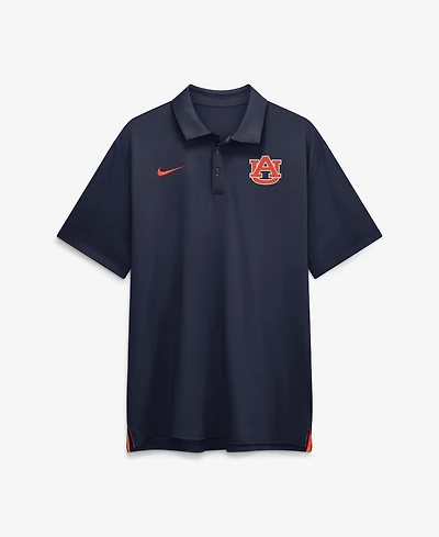 Nike Men's Navy Auburn Tigers 2026 Sideline Tour Dri-fit Polo Shirt