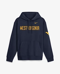 Nike Men's Navy West Virginia Mountaineers 2026 Sideline Club Fleece Hoodie