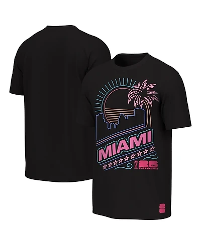 Outerstuff Big Boys and Girls Black Fifa World Cup 2026 Miami Neon City Night T-Shirt