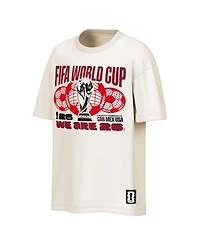 Outerstuff Men's Natural Fifa World Cup 2026 Canada Global Event T-Shirt