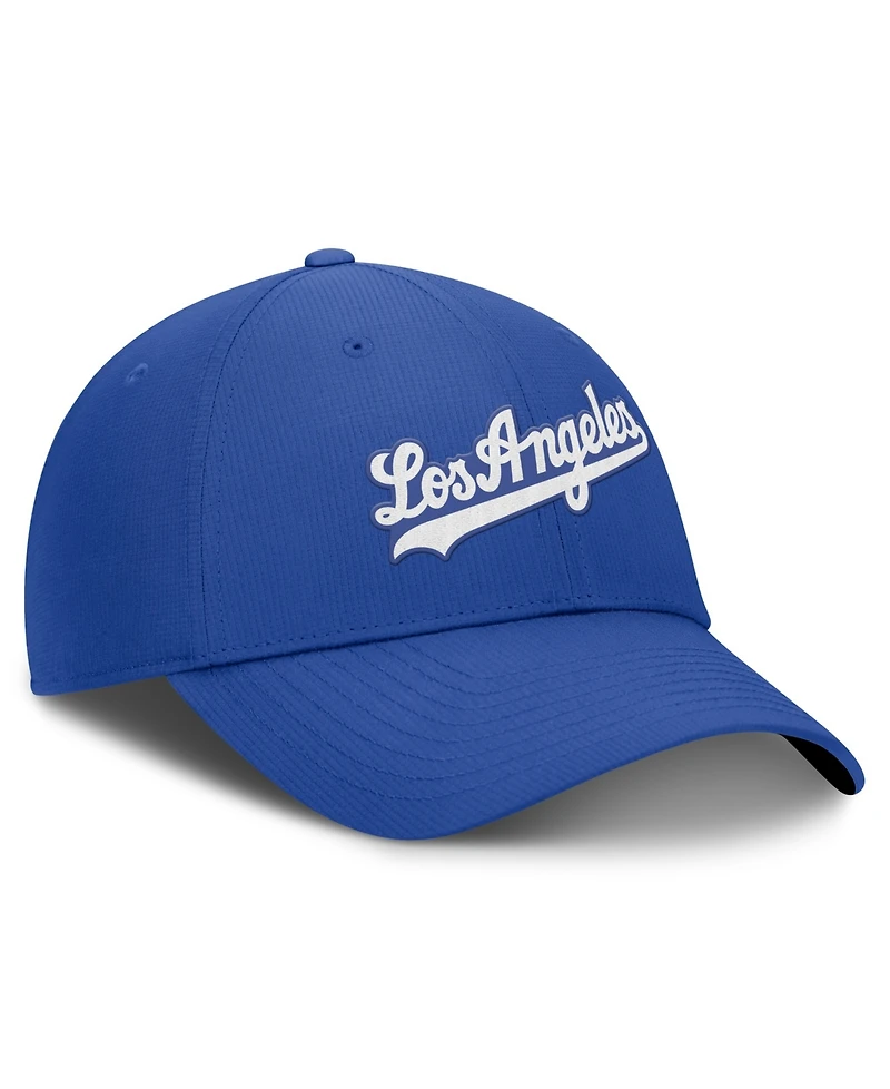 Nike Men's Royal Los Angeles Dodgers Club Uv Dri-fit Adjustable Hat