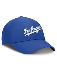 Nike Men's Royal Los Angeles Dodgers Club Uv Dri-fit Adjustable Hat
