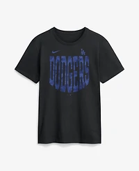Nike Men's Black Los Angeles Dodgers Camo Velocity Victor T-Shirt