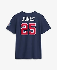 Nike Men's Andruw Jones Navy Atlanta Braves National Baseball Hall of Fame Class 2026 Name & Number T-Shirt