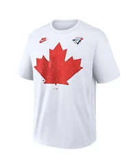 Nike Men's White Toronto Blue Jays Maple Leaf Local Max90 T-Shirt