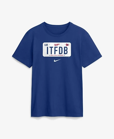 Nike Men's Royal Los Angeles Dodgers Local T-Shirt