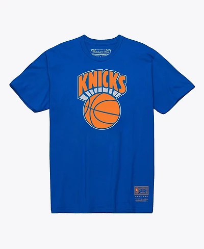Mitchell & Ness Men's Blue New York Knicks Mvp T-Shirt