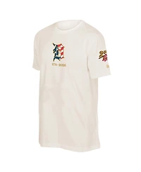 New Era Men's Cream Detroit Tigers 250th Fourth of July T-Shirt