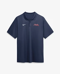 Nike Men's Navy Atlanta Braves Dri-fit Victory Polo Shirt
