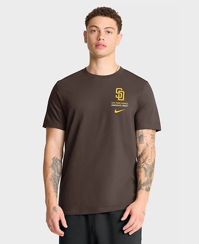 Nike Men's Brown San Diego Padres Primetime Inning T-Shirt