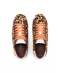 Desigual Women's Animal Print Sneakers Leather