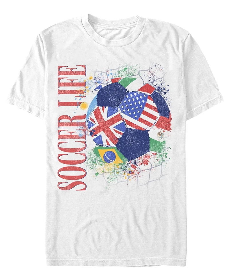 Fifth Sun Men's Soccer Is Life Graphic T-Shirt
