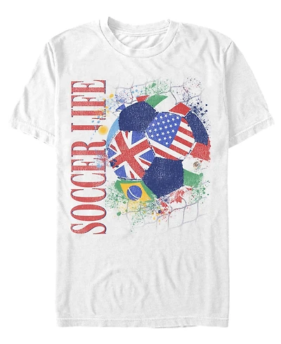 Fifth Sun Men's Soccer Is Life Graphic T-Shirt