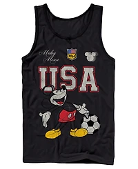 Fifth Sun Men's Mickey In The Usa Graphic Tank Top