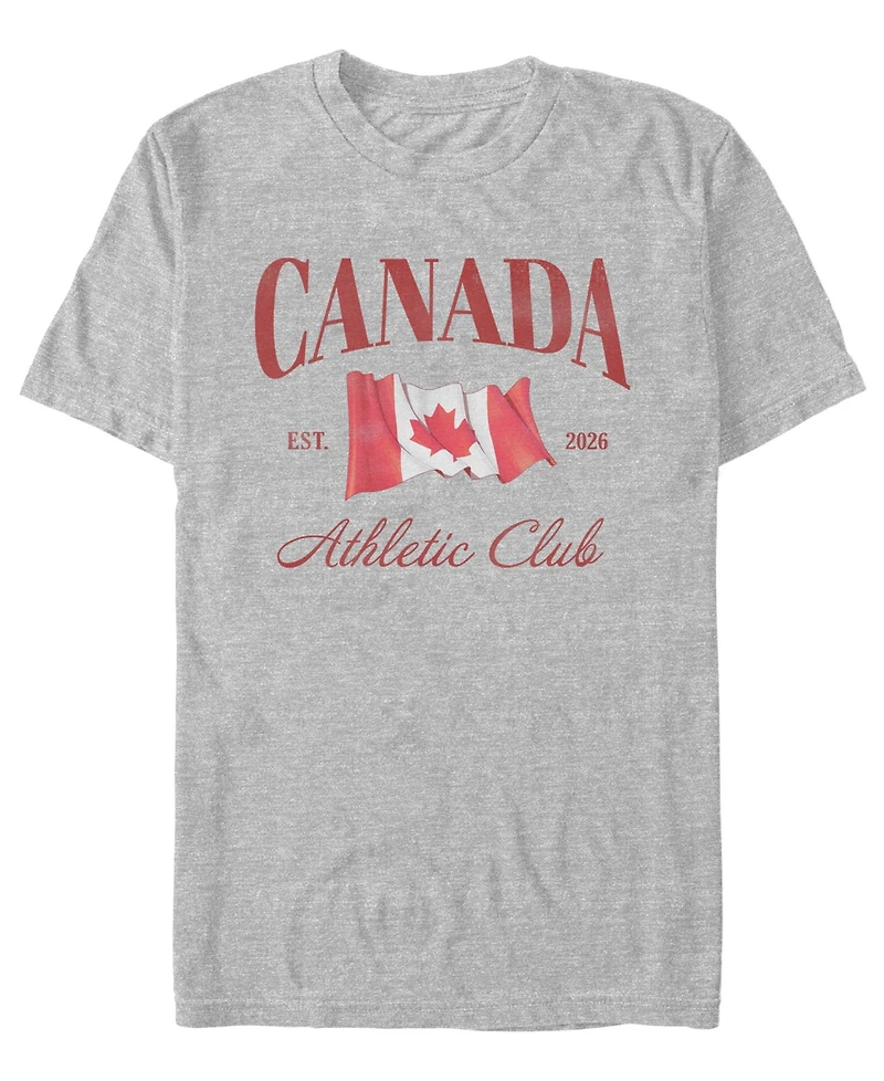 Fifth Sun Men's Soccer Canada Graphic T-Shirt