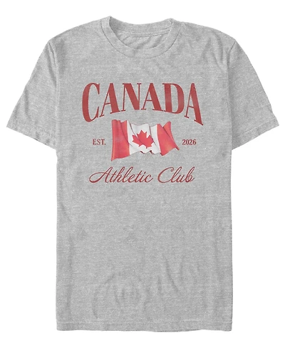 Fifth Sun Men's Soccer Canada Graphic T-Shirt