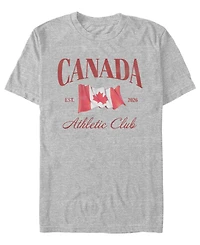 Fifth Sun Men's Soccer Canada Graphic T-Shirt