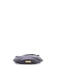 Pre-Owned Gucci Medium Britt Tassel Flap Bag Leather