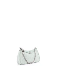 Pre-Owned Gucci Small Ophidia Zip Pochette Shoulder Bag Gg Denim