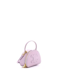 Pre-Owned Celine Small Half Moon Case Leather