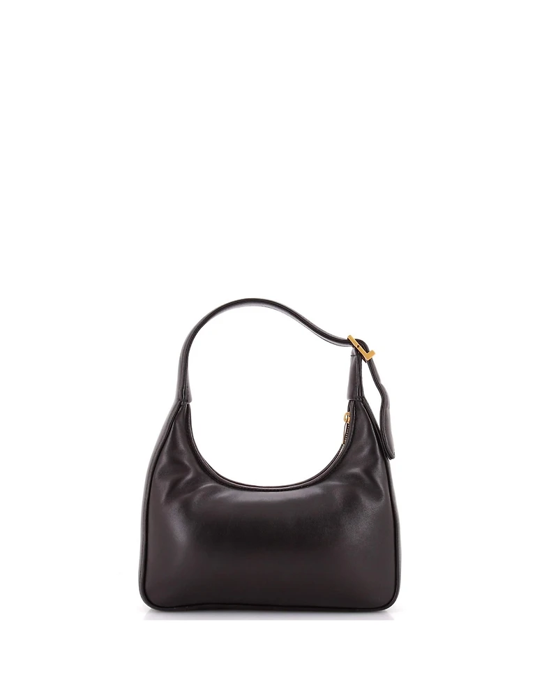 Pre-Owned Saint Laurent Mini Calypso Hobo Leather