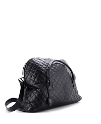 Pre-Owned Saint Laurent Es Giant Travel Bag Quilted Leather