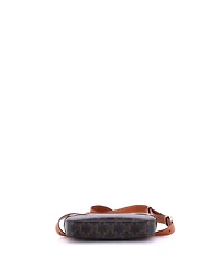 Pre-Owned Celine Small Camera Bag Triomphe Coated Canvas