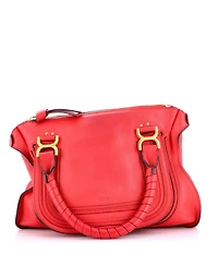 Pre-Owned Chloe Large Marcie Shoulder Bag Leather