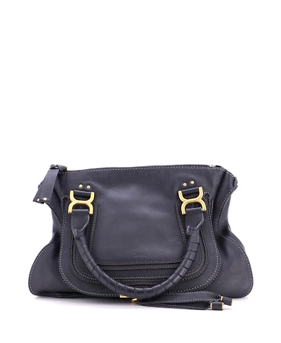 Pre-Owned Chloe Medium Marcie Shoulder Bag Leather